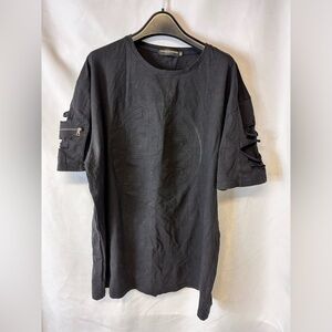 Tailored Recreation Premium Black Heat Logo  T-Shirt Men's XXL Streetwear